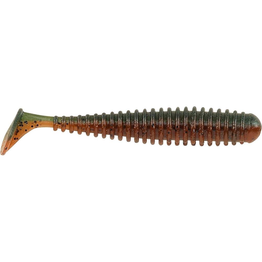 imageBerkley Paddle Tail Trout Fishing Bait 2 in French Pearl Multipurpose Reliable Paddle Tail Actions Eyepopping Colors Multiple Rigging OptionsGrasshopper