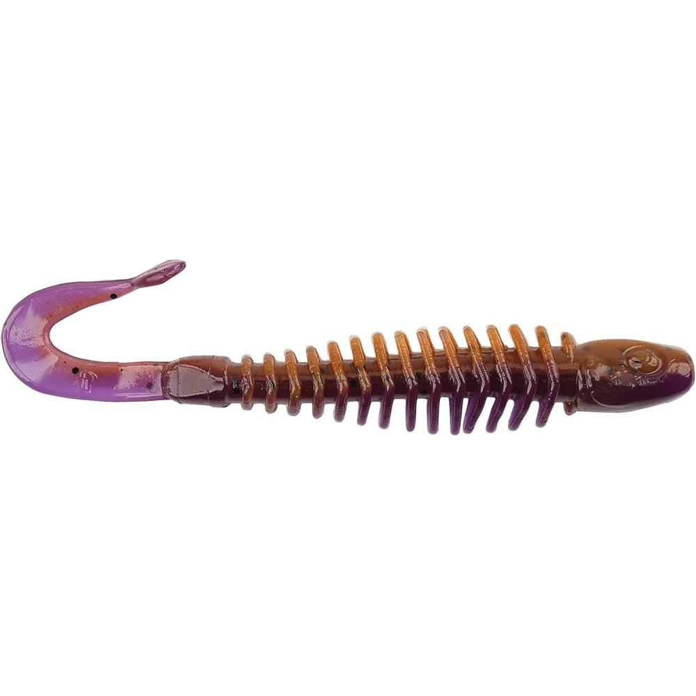 imageBerkley PowerBait Curly Bones Fishing Soft BaitPeanut Butter and Jelly