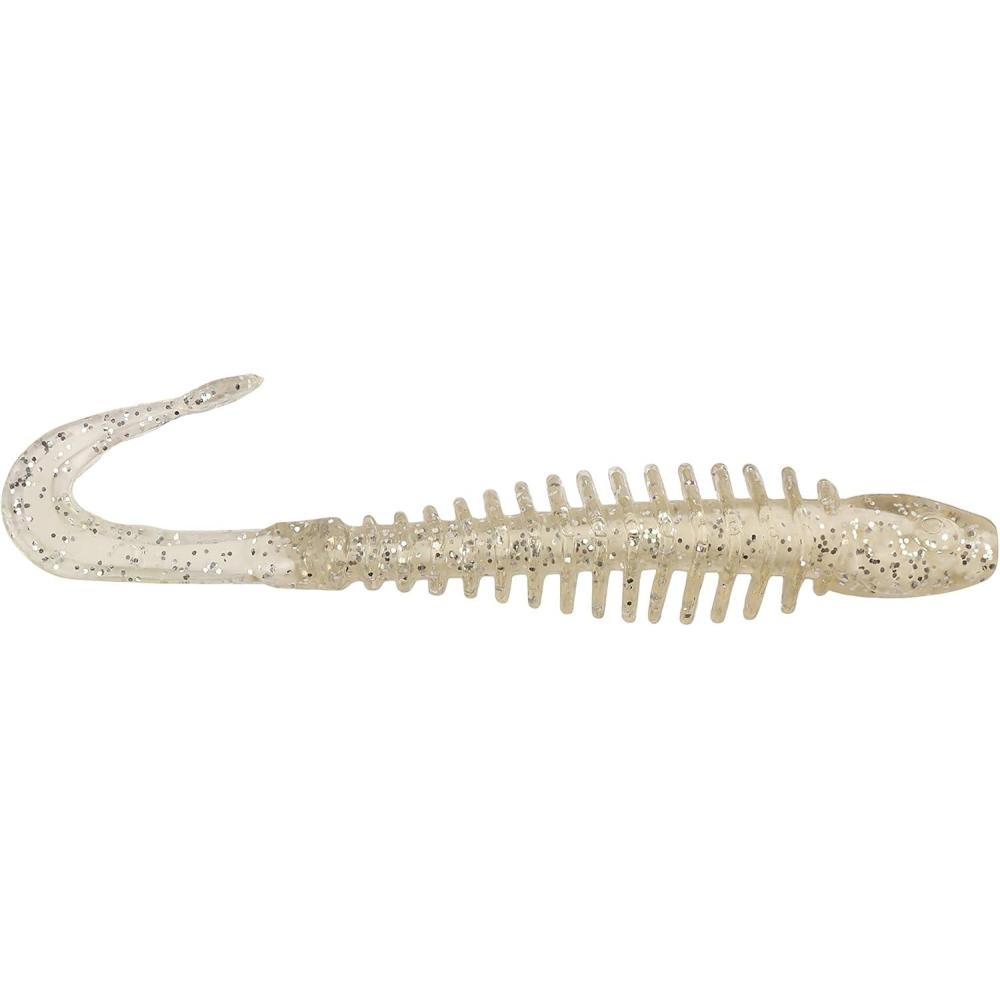 imageBerkley PowerBait Curly Bones Fishing Soft BaitWhite Ice