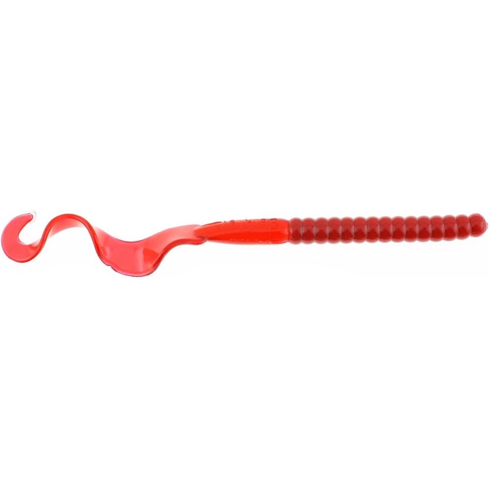 imageBerkley PowerBait Power Worms Fishing Soft BaitStrawberry GlitterRed