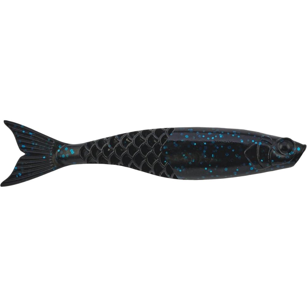 imageBerkley PowerBait PowerStinger Fishing Soft BaitBlack Blue Fleck
