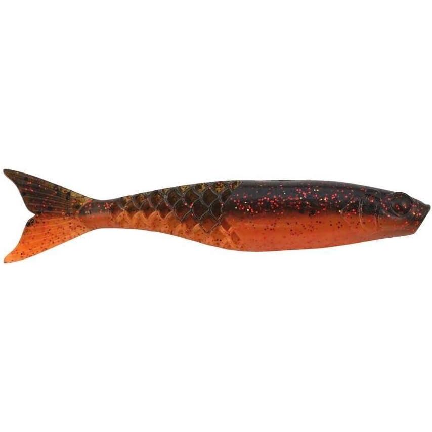 imageBerkley PowerBait PowerStinger Fishing Soft BaitWatermelon CopperOrange wRed
