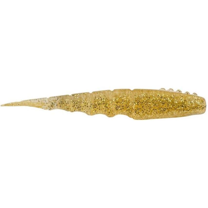 imageBerkley PowerBait Saltwater Bonga Shrimp Fishing Soft Bait Irresistible Scent and Flavor Realistic Shrimp Profile and Action Perfect for Redfish Trout Snook and MoreGold