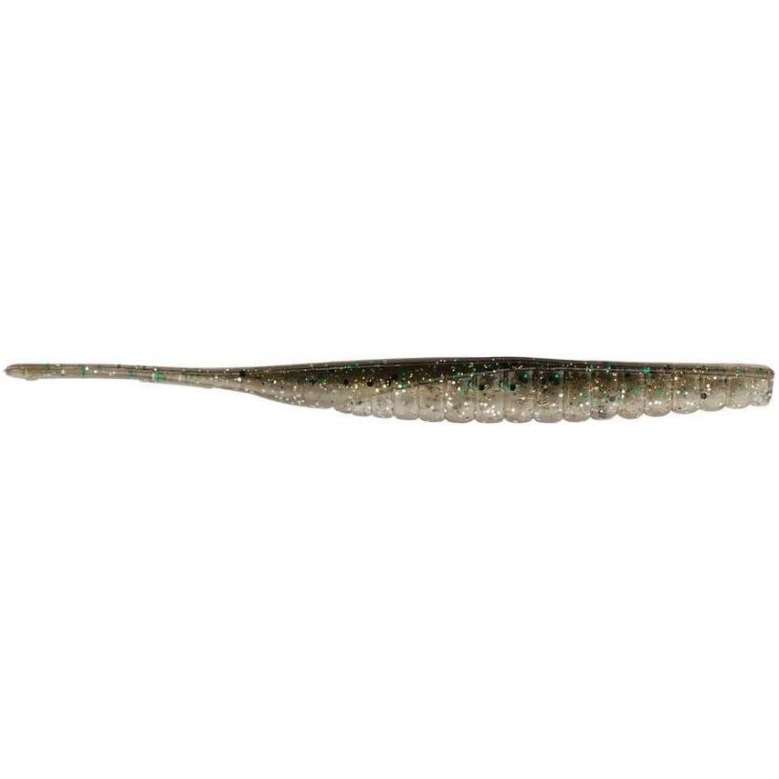 imageBerkley PowerBait Saltwater Bonga Stick Fishing Soft Bait Irresistible Scent and Flavor Ideal for Bass Redfish Trout and MoreSilver Flash