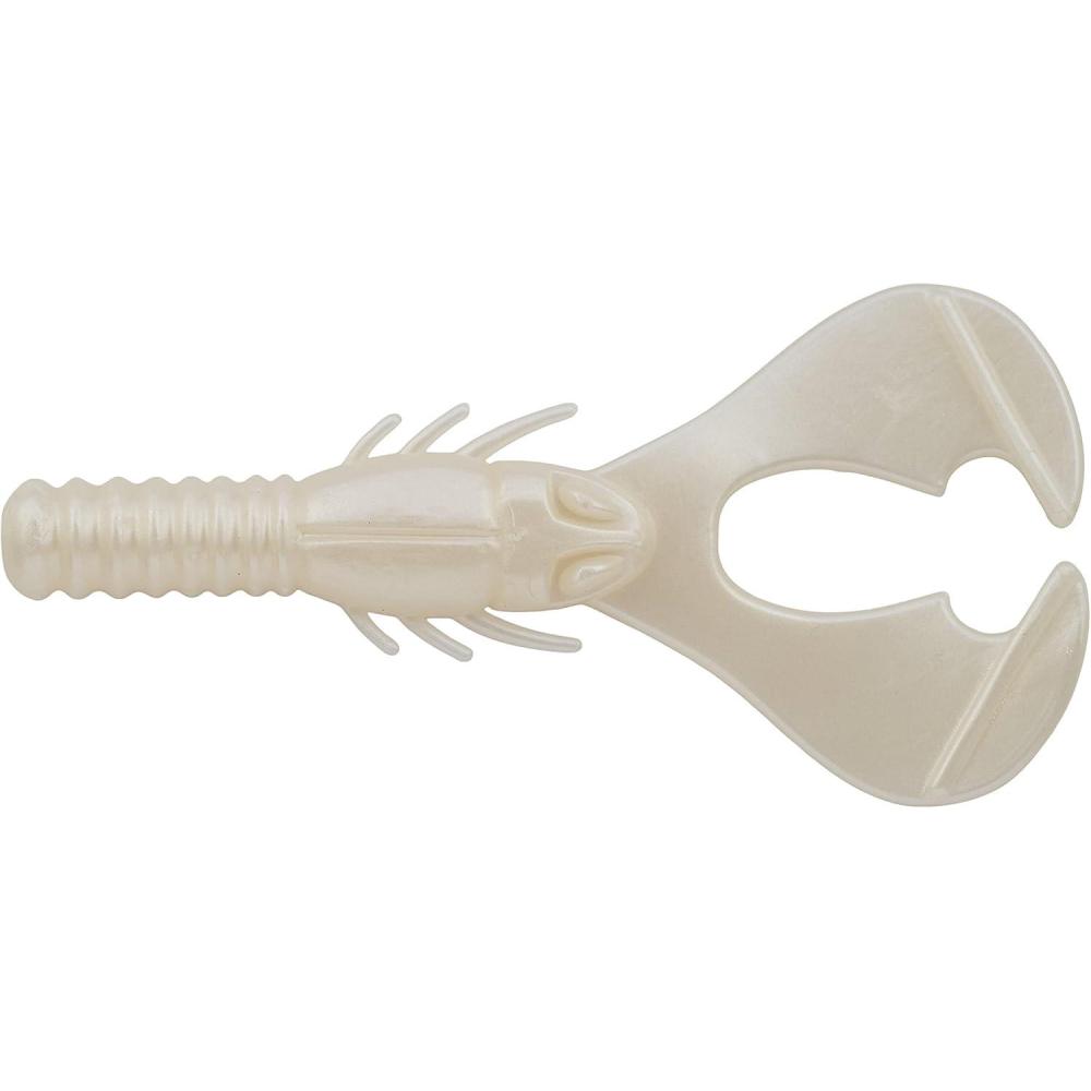 imageBerkley PowerBait Shape 108 Fishing Soft BaitPearl White