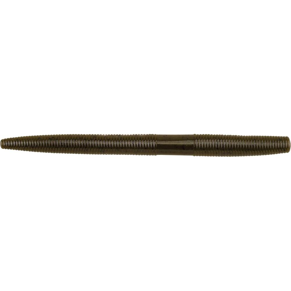 imageBerkley PowerBait The General 625 Green Pumpkin Soft Stick Bait 6 Pack