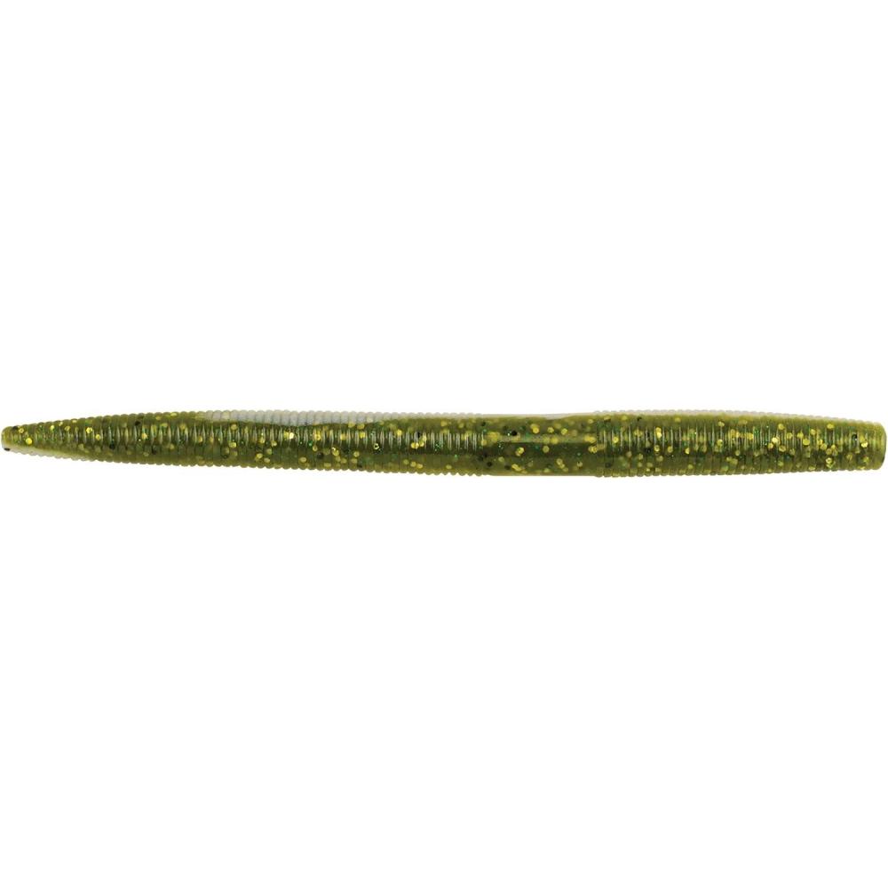 imageBerkley PowerBait The General Fishing Bait Baby Bass 6 14in 16cm Soft Stick Bait with Irresistible Flavor EyePopping Colors Classic Stick Bait Action Deadly Bass Bait