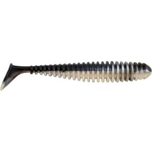 Berkley Paddle Tail Trout Fishing Bait, 2 in, French Pearl, Multi-purpose, Reliable Paddle Tail Actions, Eye-popping Colors, Multiple Rigging Options(Black Shad)