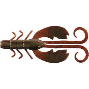 Berkley PowerBait Crazy Legs Chigger Craw Soft Plastic Lure, 8 Pack, Bass Fishing(Breen)