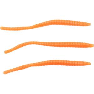 Berkley PowerBait Power Floating Trout Worm Fishing Soft Bait(Fluorescent Orange – Original Scent)