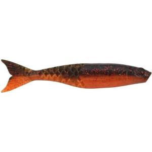 Berkley PowerBait PowerStinger Fishing Soft Bait(Watermelon Copper/Orange w/Red)