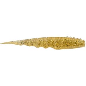 Berkley PowerBait Saltwater Bonga Shrimp Fishing Soft Bait, Irresistible Scent and Flavor, Realistic Shrimp Profile and Action, Perfect for Redfish, Trout, Snook and More(Gold)