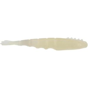 Berkley PowerBait Saltwater Bonga Shrimp Fishing Soft Bait, Irresistible Scent and Flavor, Realistic Shrimp Profile and Action, Perfect for Redfish, Trout, Snook and More(Glow)