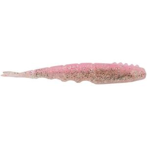 Berkley PowerBait Saltwater Bonga Shrimp Fishing Soft Bait, Irresistible Scent and Flavor, Realistic Shrimp Profile and Action, Perfect for Redfish, Trout, Snook and More(Pink Flash)