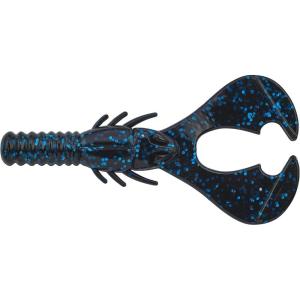Berkley PowerBait Shape 108 Fishing Soft Bait(Black Blue Fleck)
