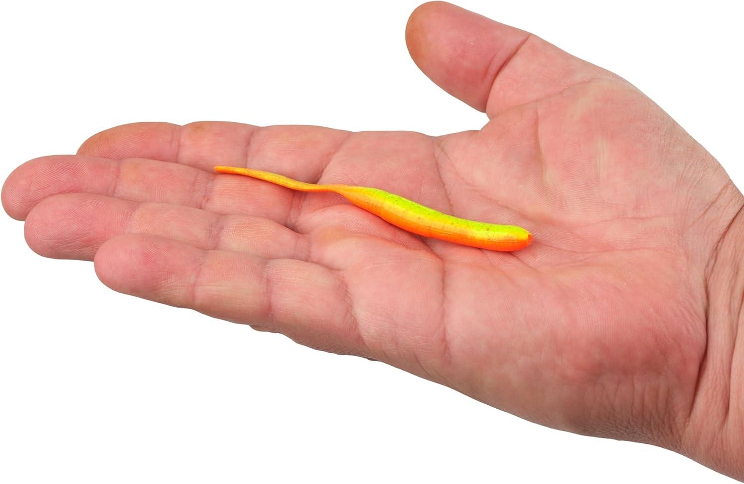 imageBerkley Gulp SR Crawler Fishing Soft BaitChartreuseOrange