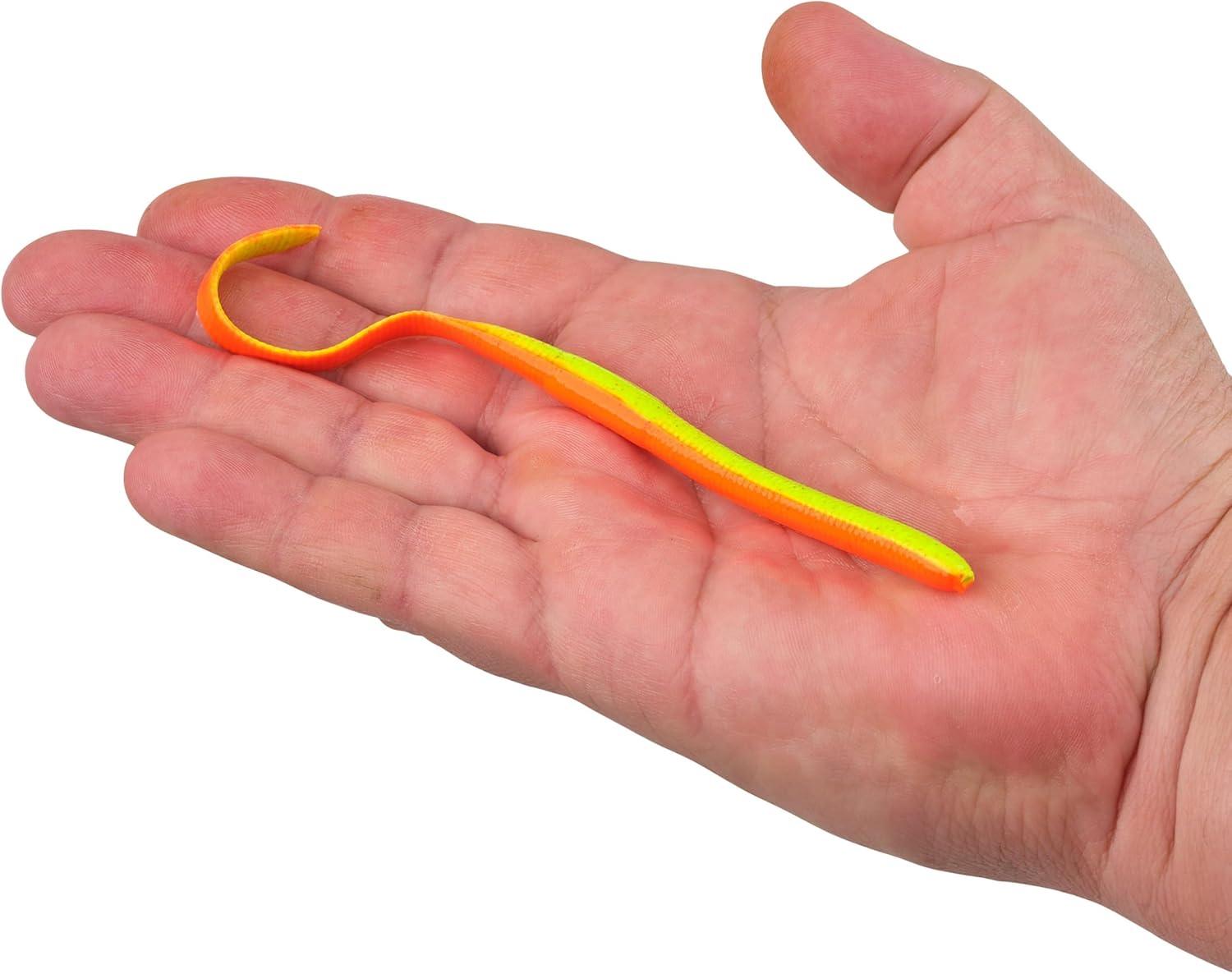 imageBerkley Gulp SR Crawler Fishing Soft BaitChartreuseOrange