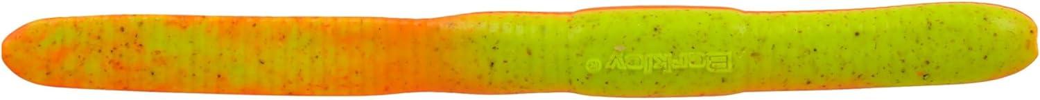 imageBerkley Gulp SR Crawler Fishing Soft BaitChartreuseOrange