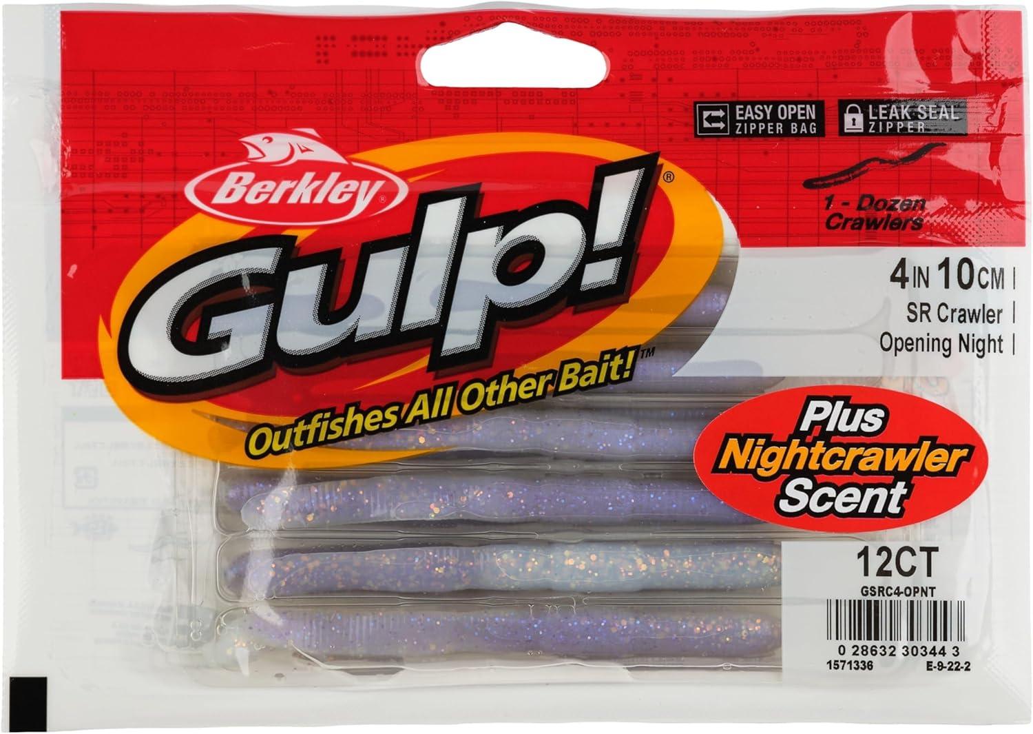 imageBerkley Gulp SR Crawler Fishing Soft BaitOpening Night