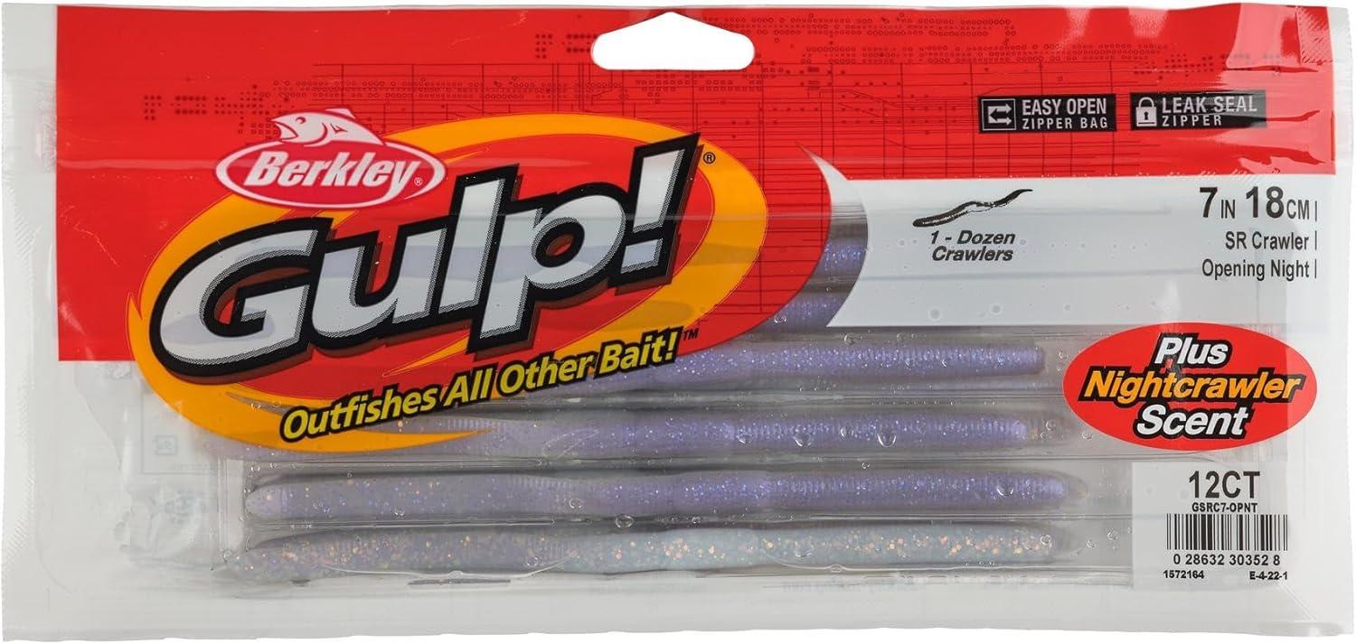 imageBerkley Gulp SR Crawler Fishing Soft BaitOpening Night