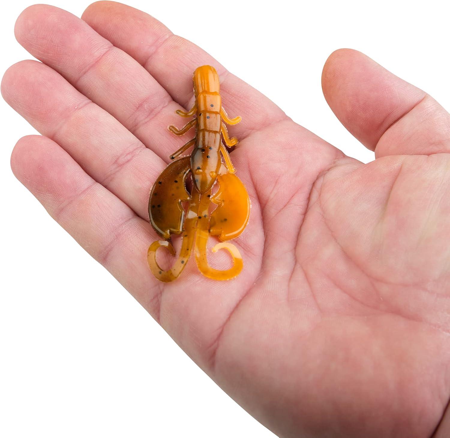 imageBerkley PowerBait Crazy Legs Chigger Craw Soft Fishing Bait 3