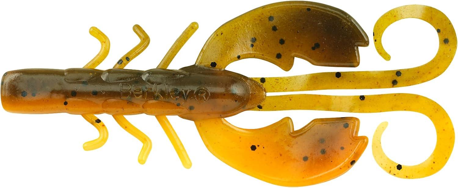imageBerkley PowerBait Crazy Legs Chigger Craw Soft Fishing Bait 3
