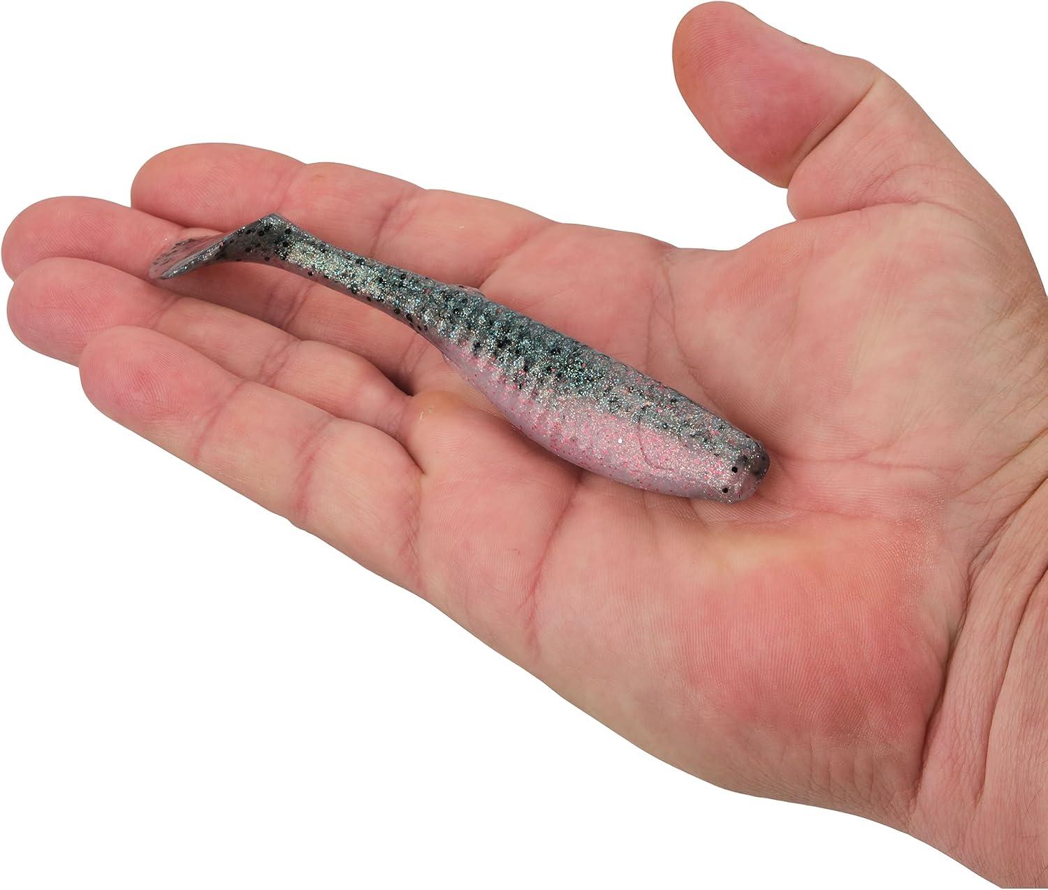 imageBerkley Gulp Paddleshad Fishing Bait Rainbow Trout 5in Extreme Scent Dispersion Realistic Baitfish Profile Ideal for Bass Trout Walleye Pike and More
