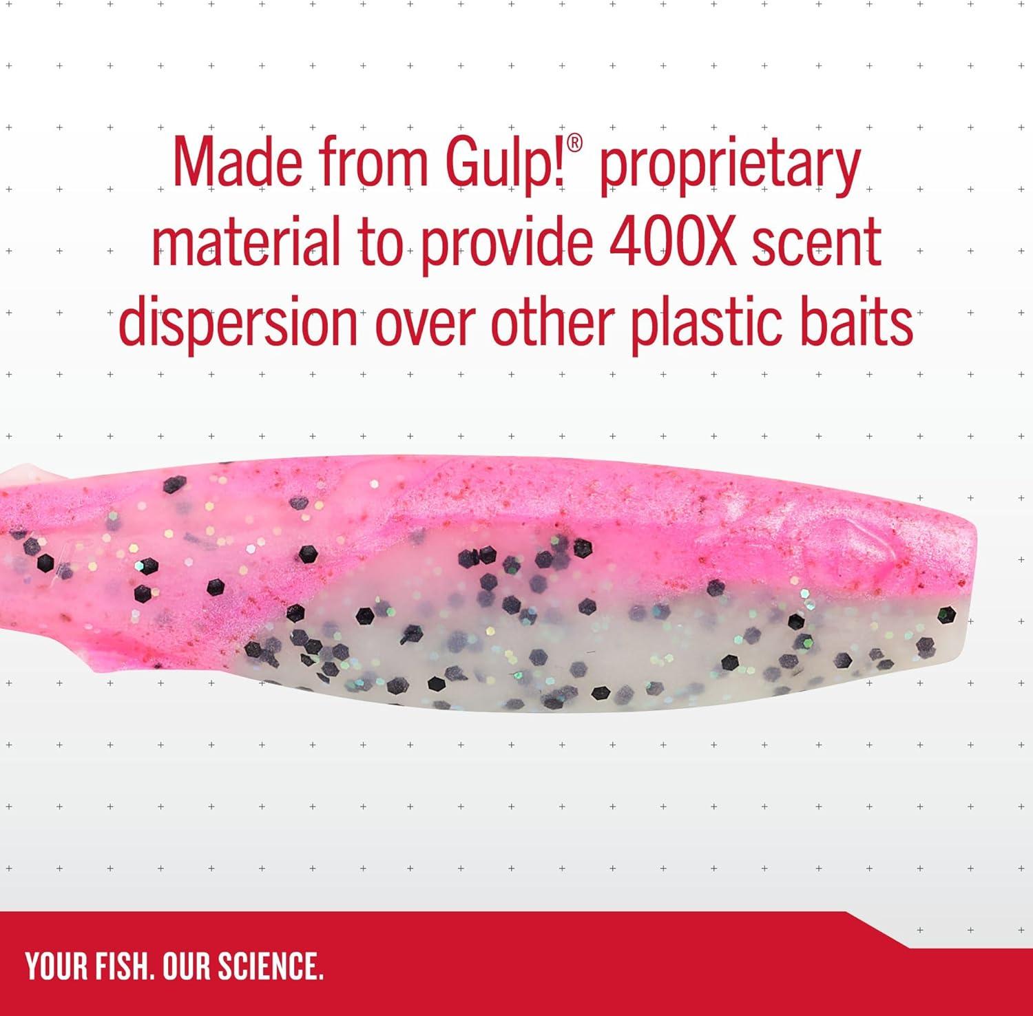 imageBerkley Gulp Paddleshad Fishing Bait Starry Night 4in Extreme Scent Dispersion Realistic Baitfish Profile Ideal for Bass Trout Walleye Pike and More