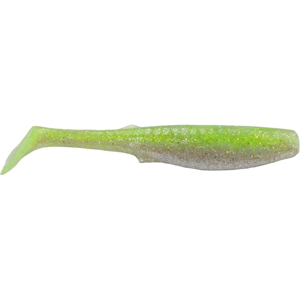imageBerkley Gulp Saltwater Paddleshad Fishing Soft BaitKey Lime Chrome