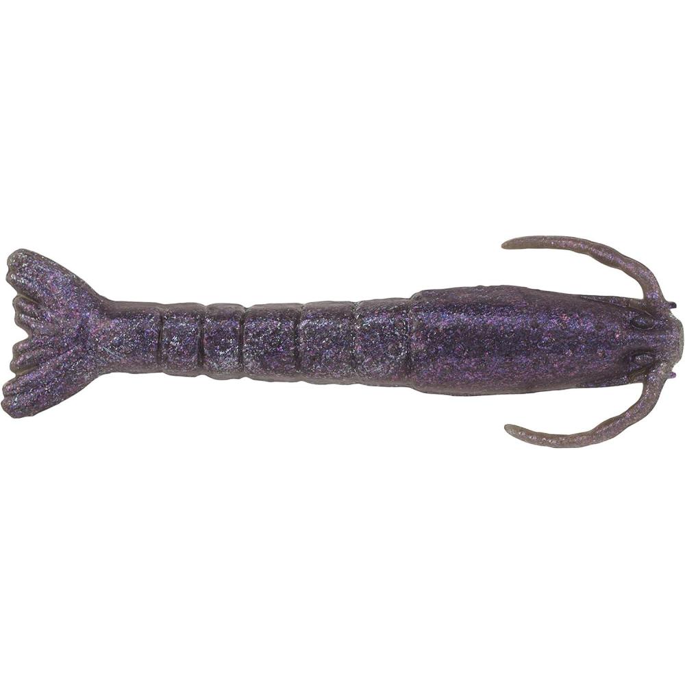 imageBerkley Gulp Saltwater Shrimp Fishing Soft BaitPurple Chrome