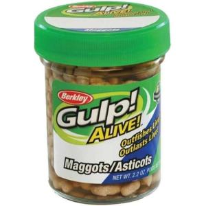 Berkley Gulp! Alive! Maggots(White)
