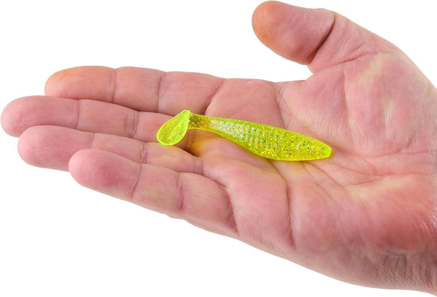 imageBerkley Berkley PowerBait Saltwater The Champ SwimmerChartreuse Silver Flash