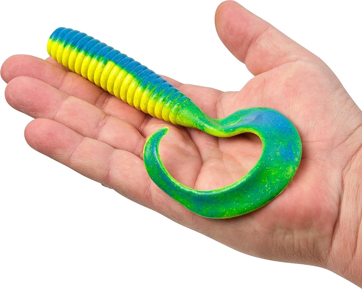 imageBerkley Gulp Grub Saltwater Fishing Soft BaitBlue Fuze