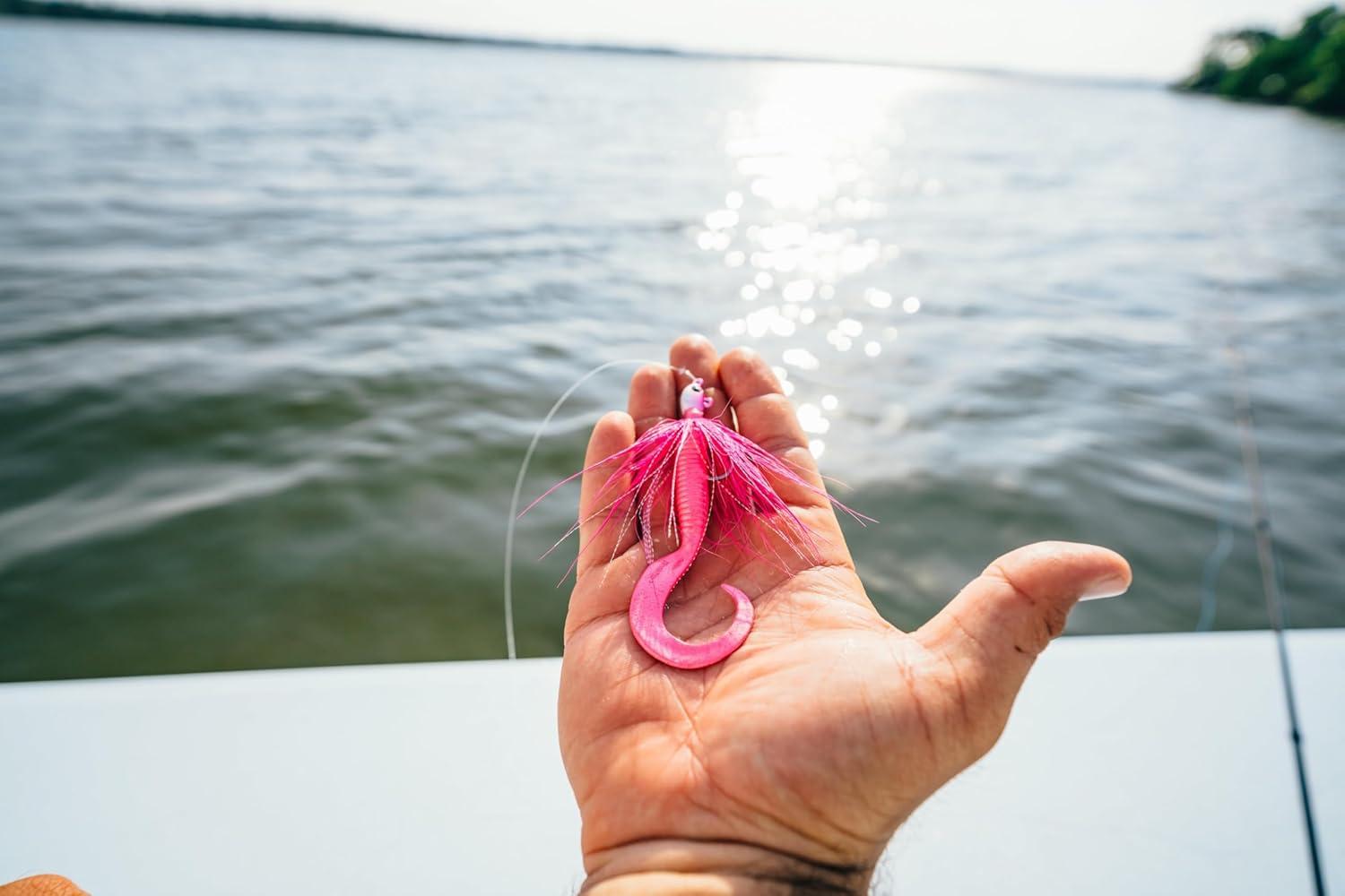 imageBerkley Gulp Grub Saltwater Fishing Soft BaitPink
