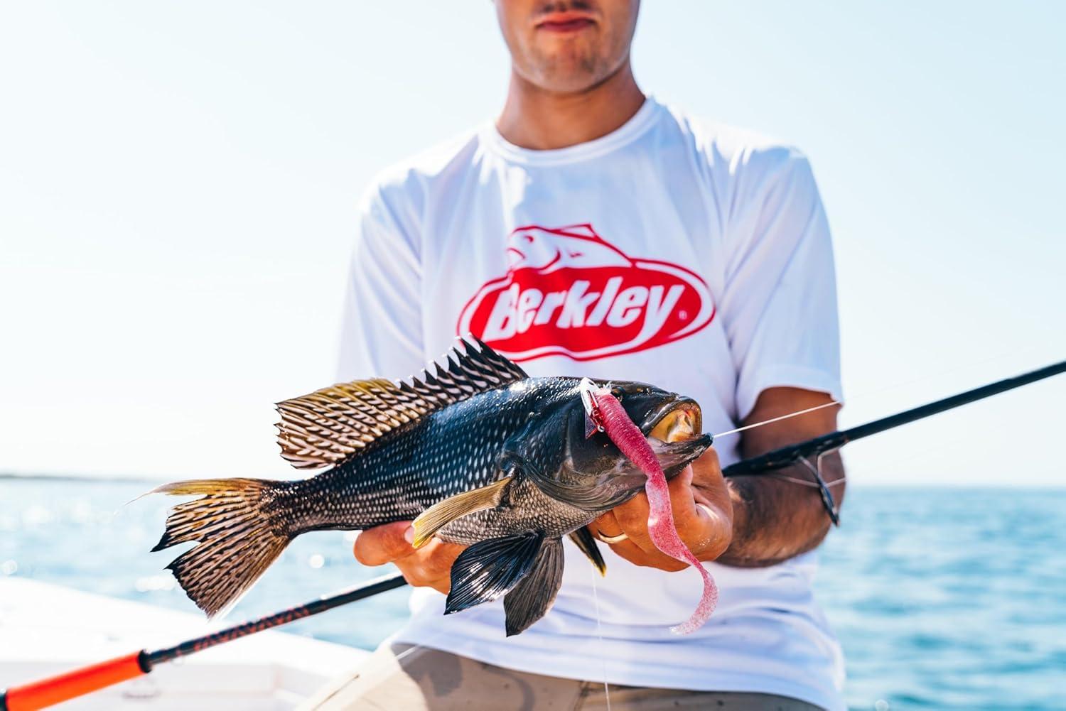 imageBerkley Gulp Grub Saltwater Fishing Soft BaitPink
