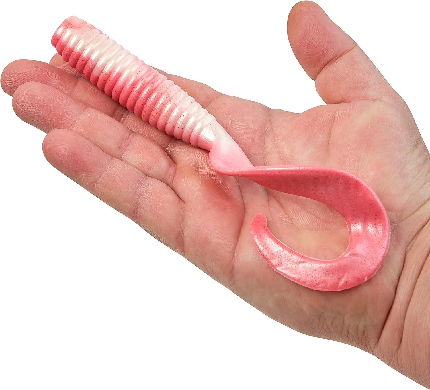imageBerkley Gulp Grub Saltwater Fishing Soft BaitPink Shine