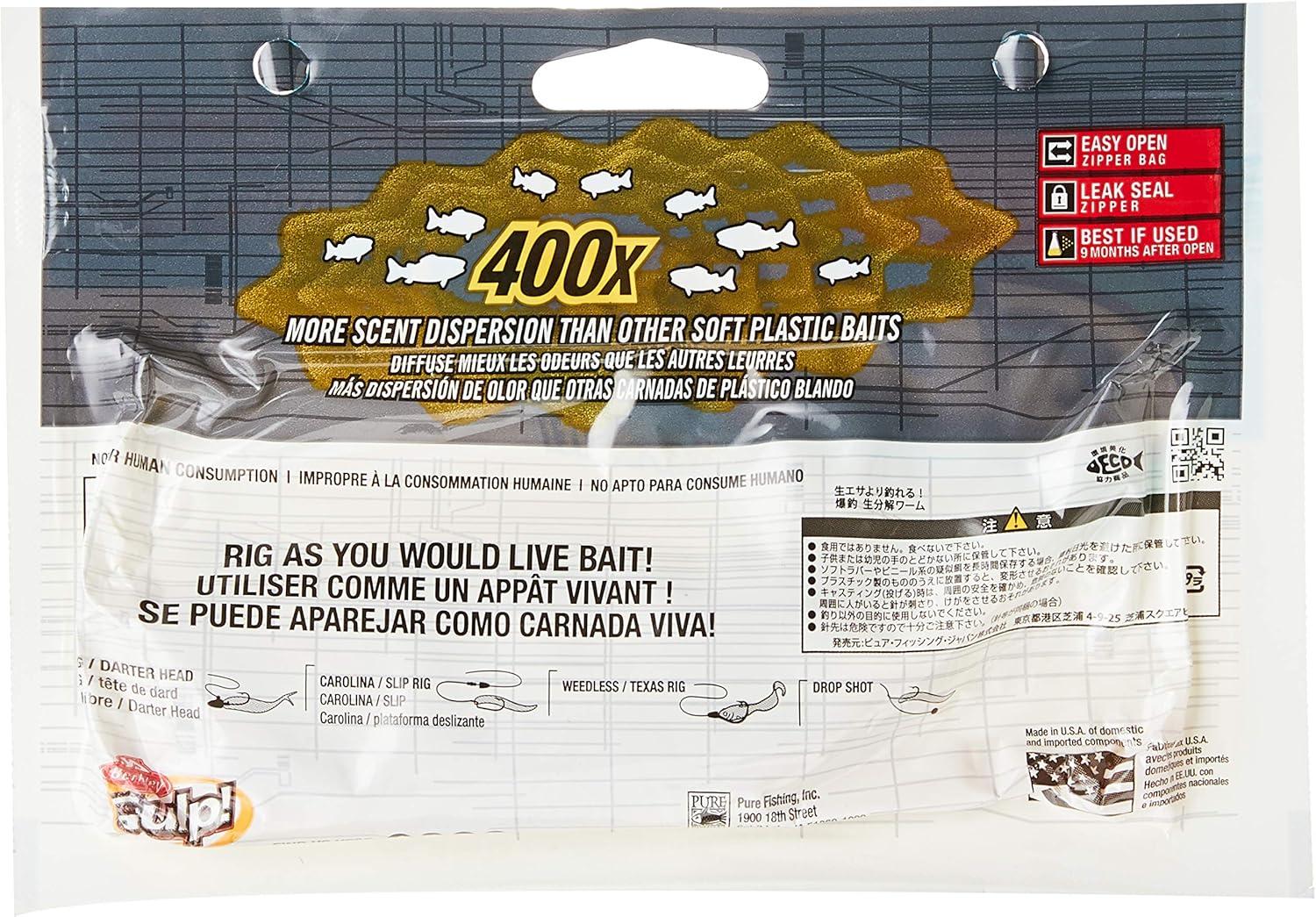 imageBerkley Gulp Squid Sugar and Spice Glow 3Inch