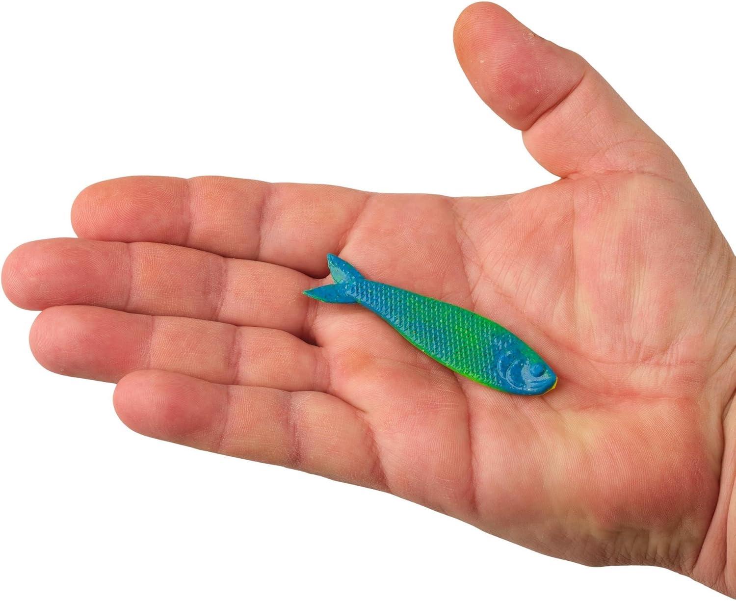imageBerkley Gulp Surf Bytes Baitfish Fishing Soft BaitBlue Fuze
