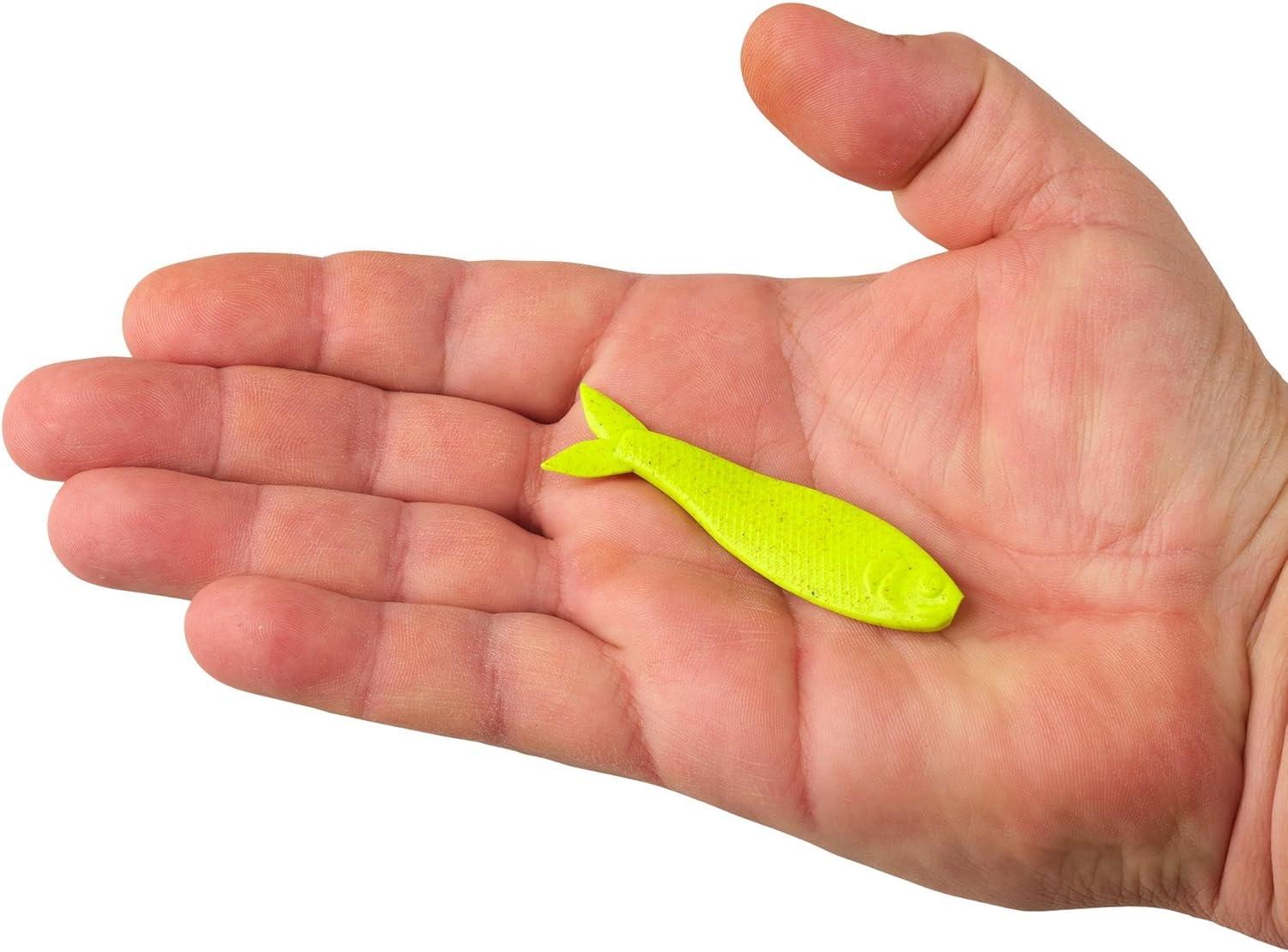 imageBerkley Gulp Surf Bytes Baitfish Fishing Soft BaitChartreuse