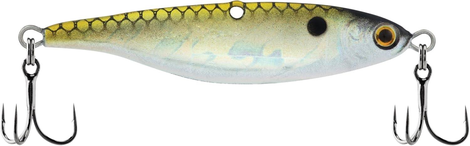 imageBerkley Vibrato Fishing Lure Bass Pike Metal Treble Hook VibratingHolo Greenie