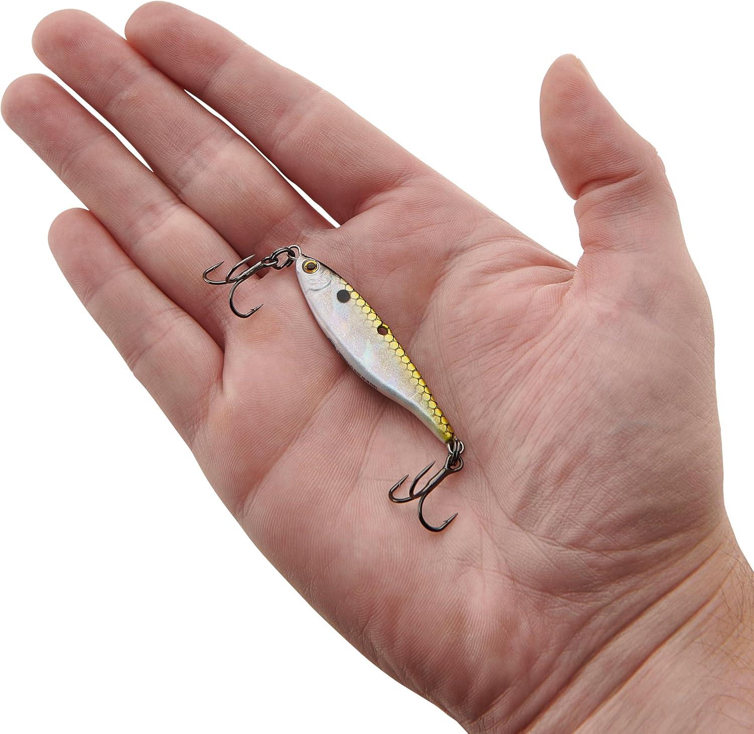 imageBerkley Vibrato Fishing Lure Bass Pike Metal Treble Hook VibratingHolo Greenie