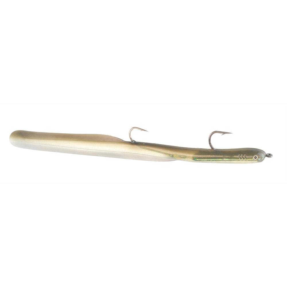imageBerKley PowerBait Eel Saltwater Fishing Soft Bait Greeny 12in