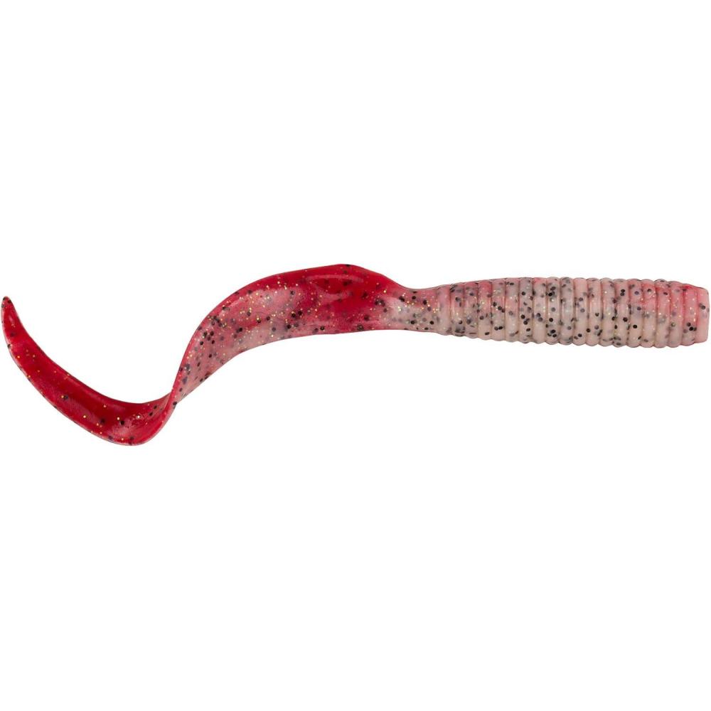 imageBerkley Gulp Grub Saltwater Fishing Soft BaitRed Belly Shrimp
