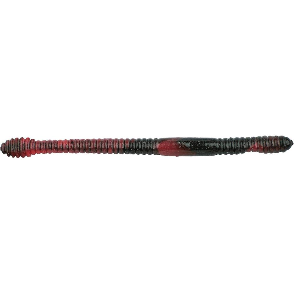 imageBerkley PowerBait Floating Steelhead Worm Fishing Soft BatBlack Cherry