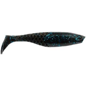 Berkley PowerBait Paddlin’ PowerStinger Fishing Soft Bait(Black Blue Fleck)