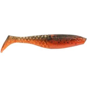 Berkley PowerBait Paddlin’ PowerStinger Fishing Soft Bait(Watermelon Copper/Orange w/Red)