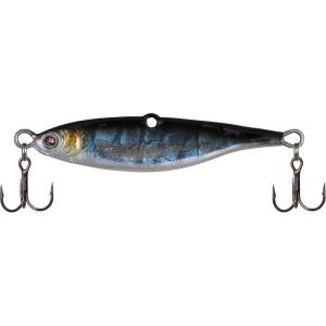 Berkley Vibrato Fishing Lure, Bass, Pike, Metal, Treble Hook, Vibrating(Nat Shiner)