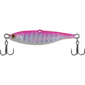 Berkley Vibrato Fishing Lure, Bass, Pike, Metal, Treble Hook, Vibrating(Pinkescent)