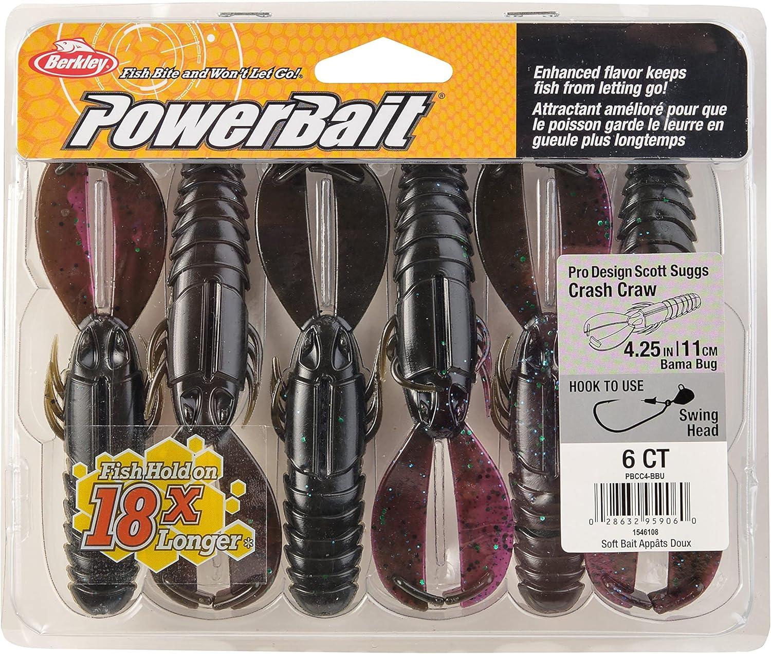 imageBerkley PowerBait Crash Craw Fishing Soft BaitBama Bug