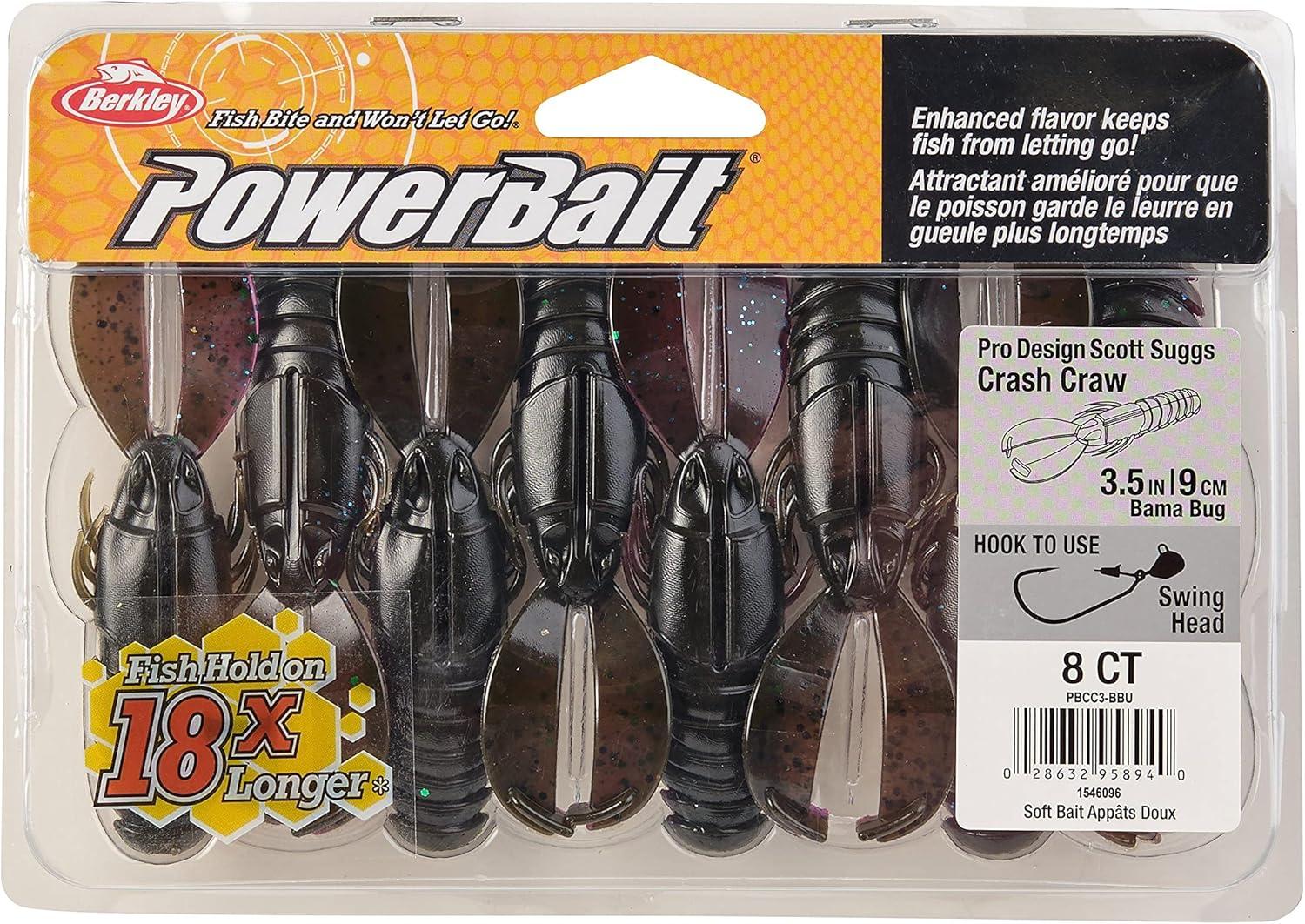imageBerkley PowerBait Crash Craw Fishing Soft BaitBama Bug